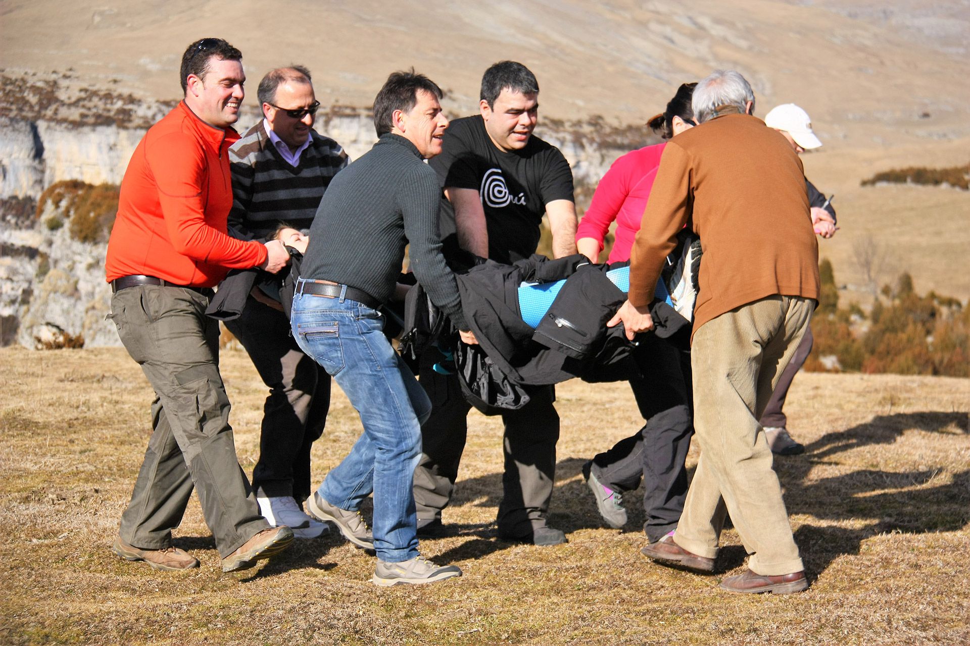 Teambuilding en el Pirineo